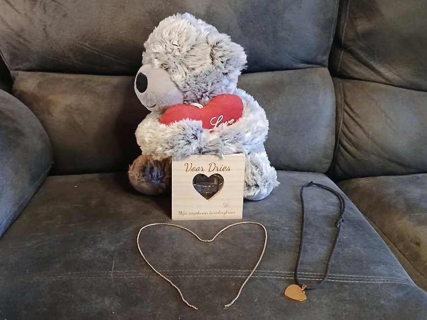 Gebroken halsketting